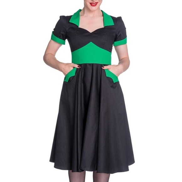 50s fit and flare dress